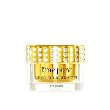 24K Gold Digger Scrub - Luxuriöse und zarte Gesichtpeeling mit reinen 24K Goldflocken und Vitamin E