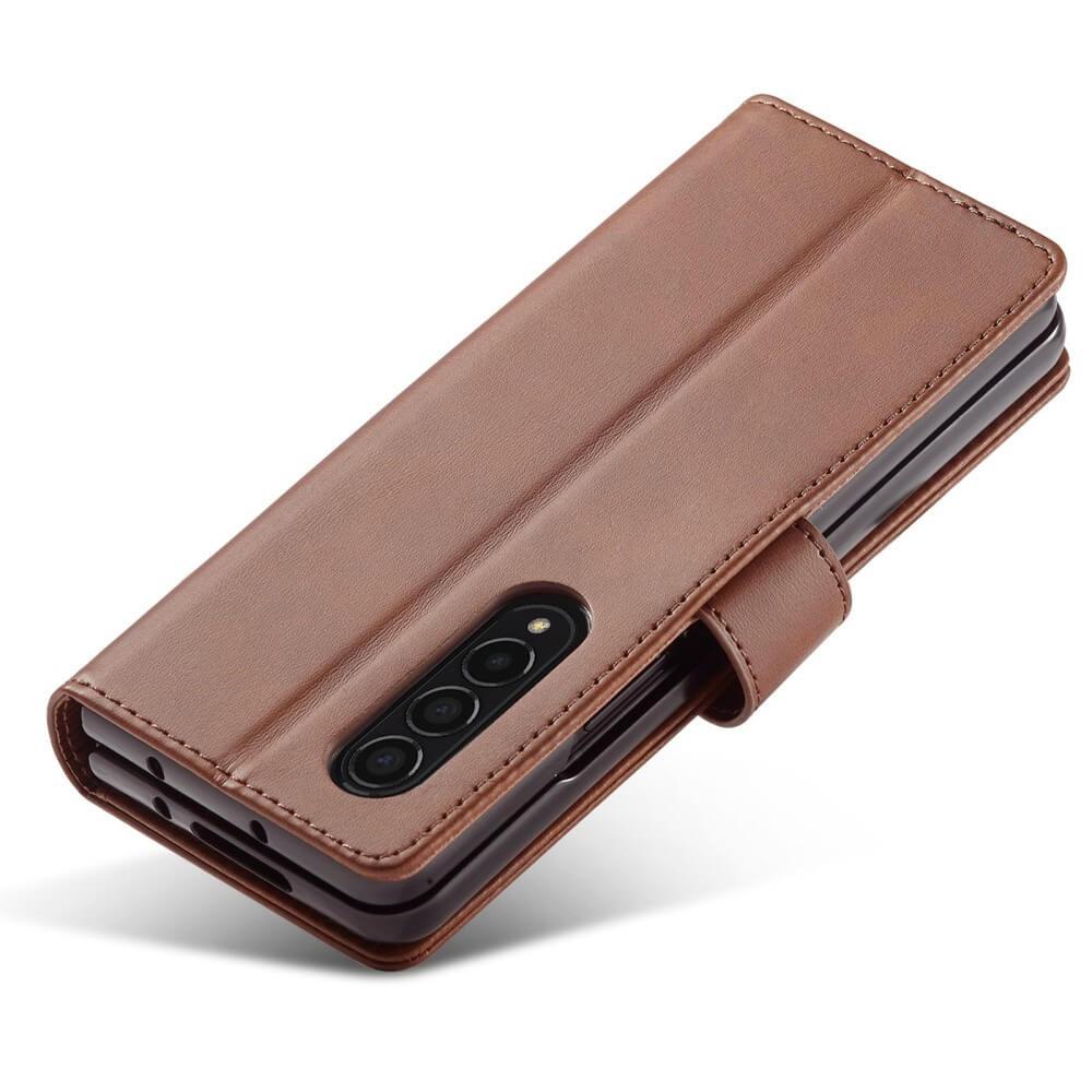 Cover-Discount  Galaxy Z Fold4 5g - Leder Etui Hülle 