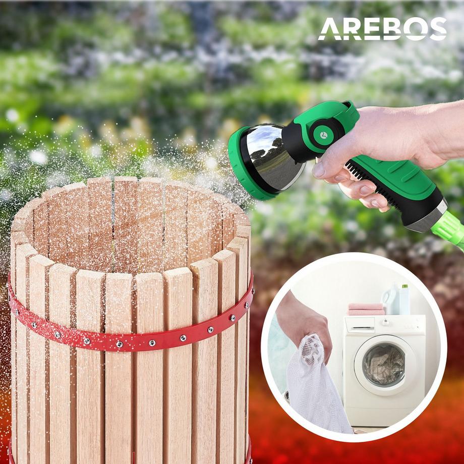 Arebos  Obstpresse 18L Maischepresse Weinpresse Apfelpresse Fruchtpresse 