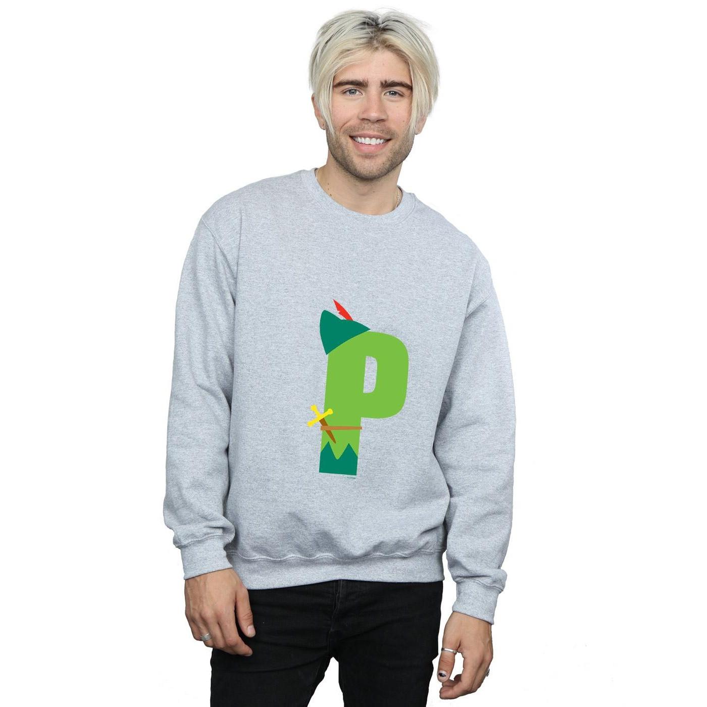 Disney  Alphabet P Is For Peter Pan Sweatshirt 