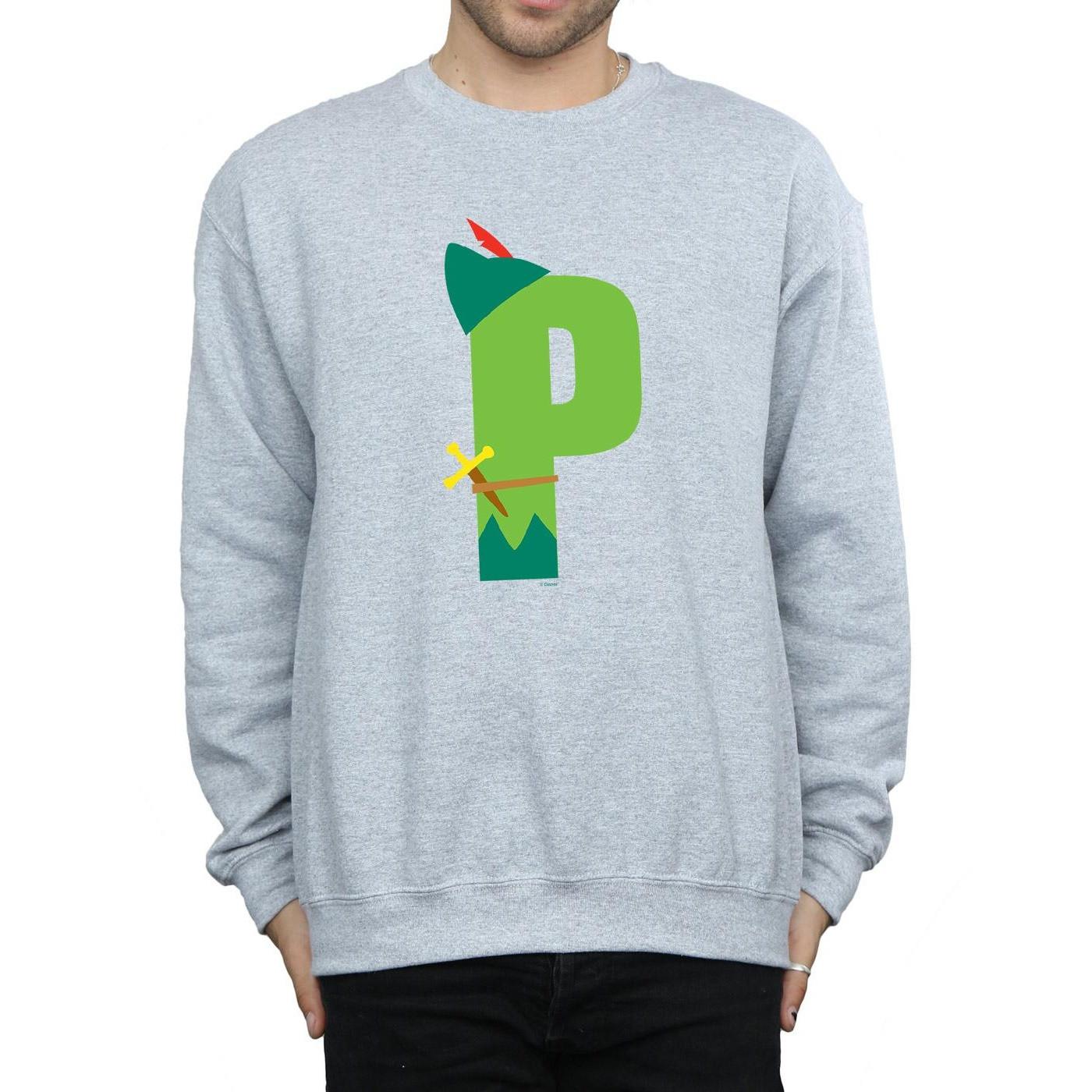 Disney  Alphabet P Is For Peter Pan Sweatshirt 