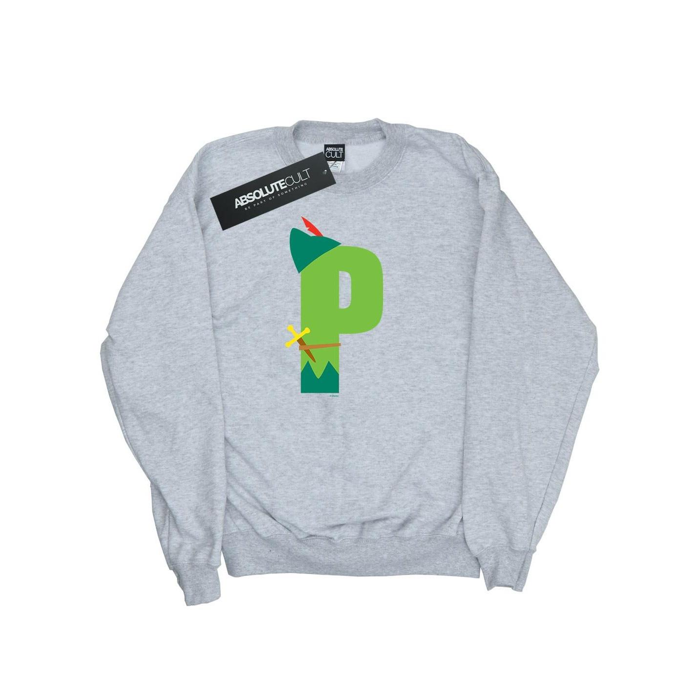 Disney  Alphabet P Is For Peter Pan Sweatshirt 