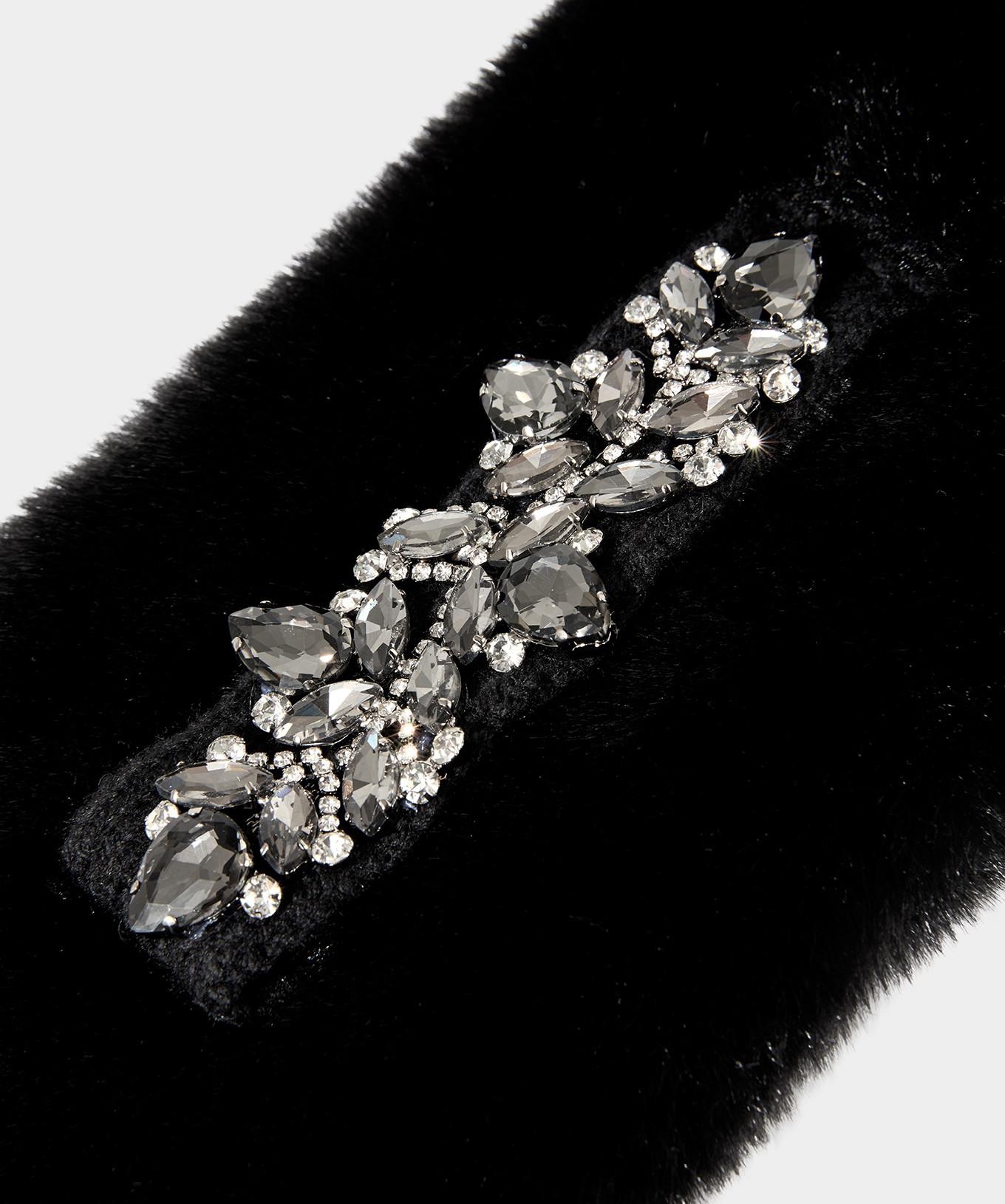 Joe Browns Kunstpelz Stola mit Juwelen  