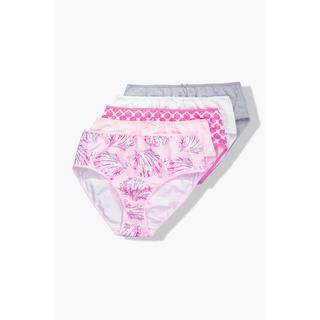 Ulla Popken Culottes midi lot de 5 coquillages  