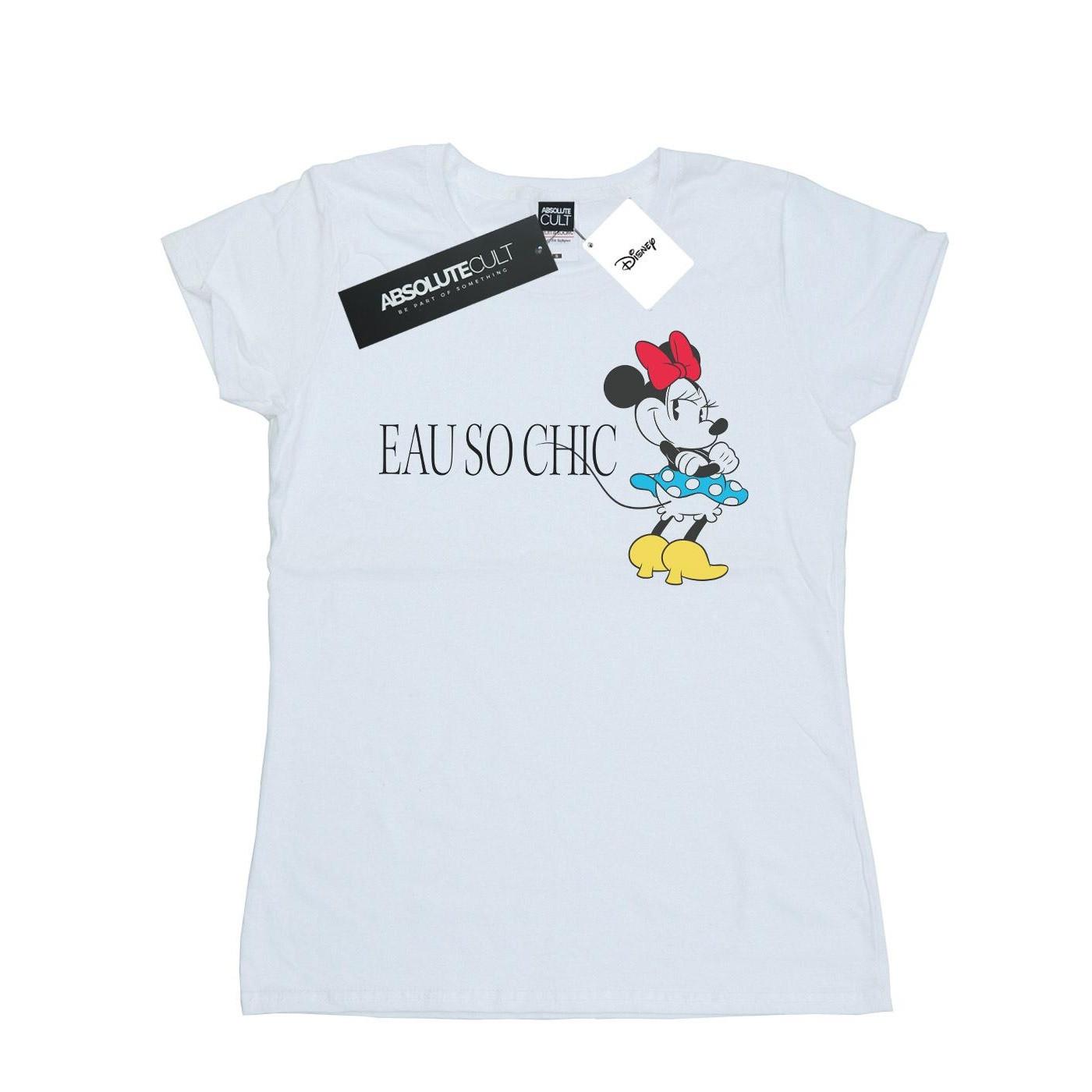 Image of Minnie Mouse Eau So Chic Tshirt Damen Weiss M