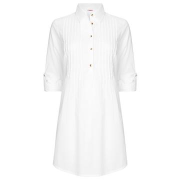 Lässiges Hemd mit Tab-Ärmeln