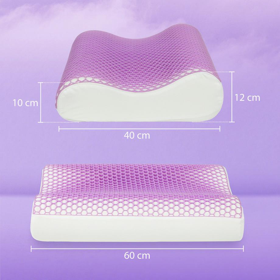 HOMCOM Cuscino in memory foam  