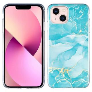 Cover-Discount  iPhone 14 Plus - Coque en silicone Pink Marble 