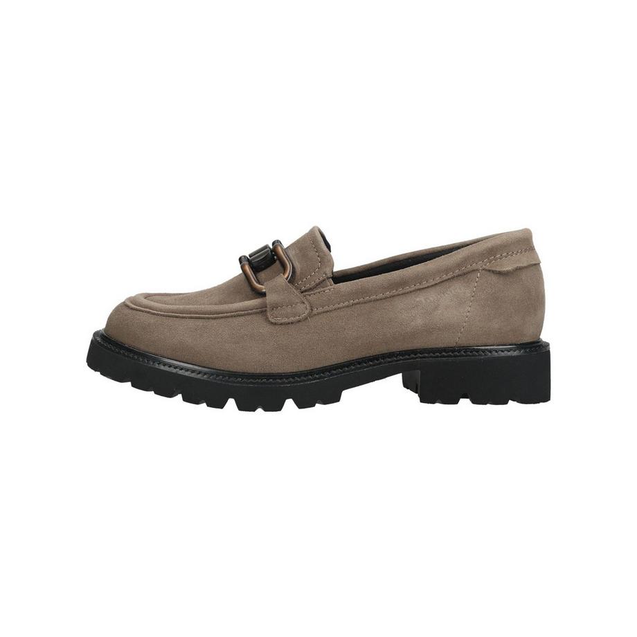 Tamaris Mocassin en daim avec boucle décorative  