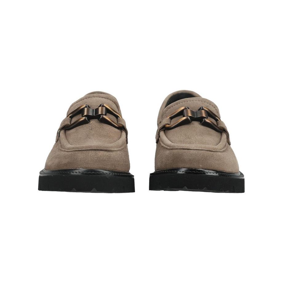 Tamaris Mocassin en daim avec boucle décorative  