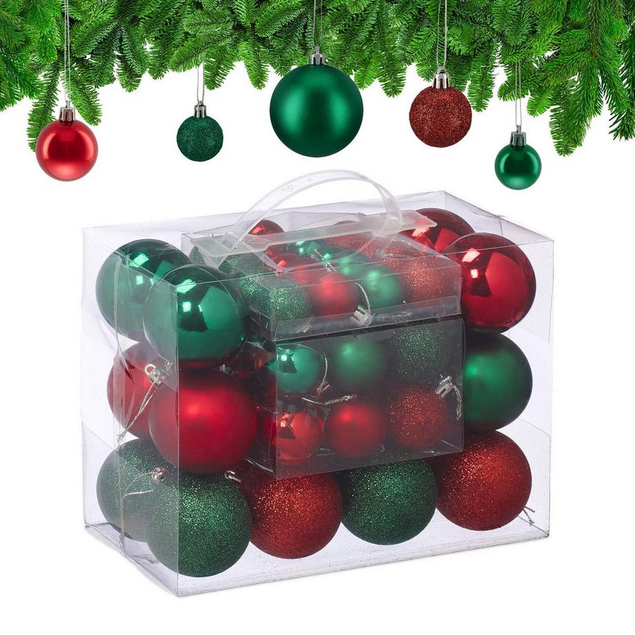 Ensemble de boules de Noël