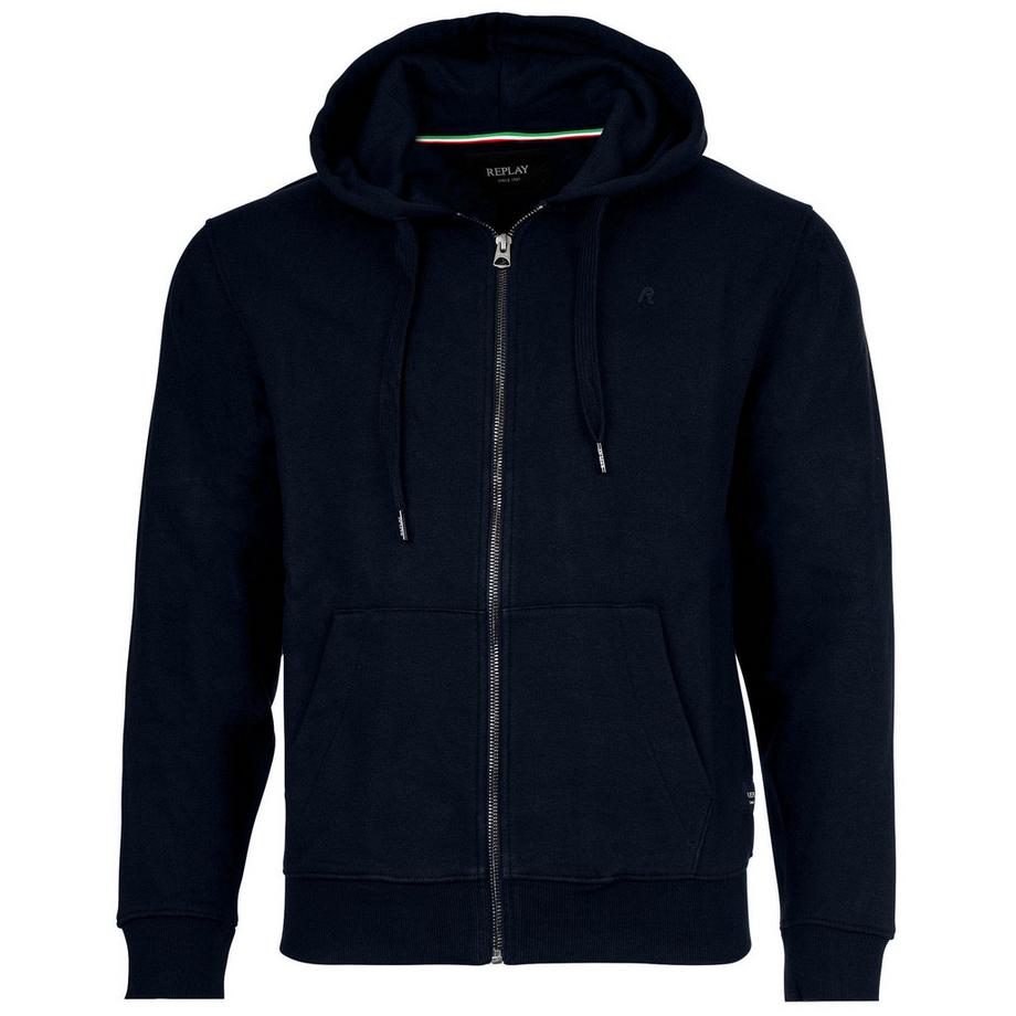REPLAY Brushed Fleece Full Zip Hoodie  