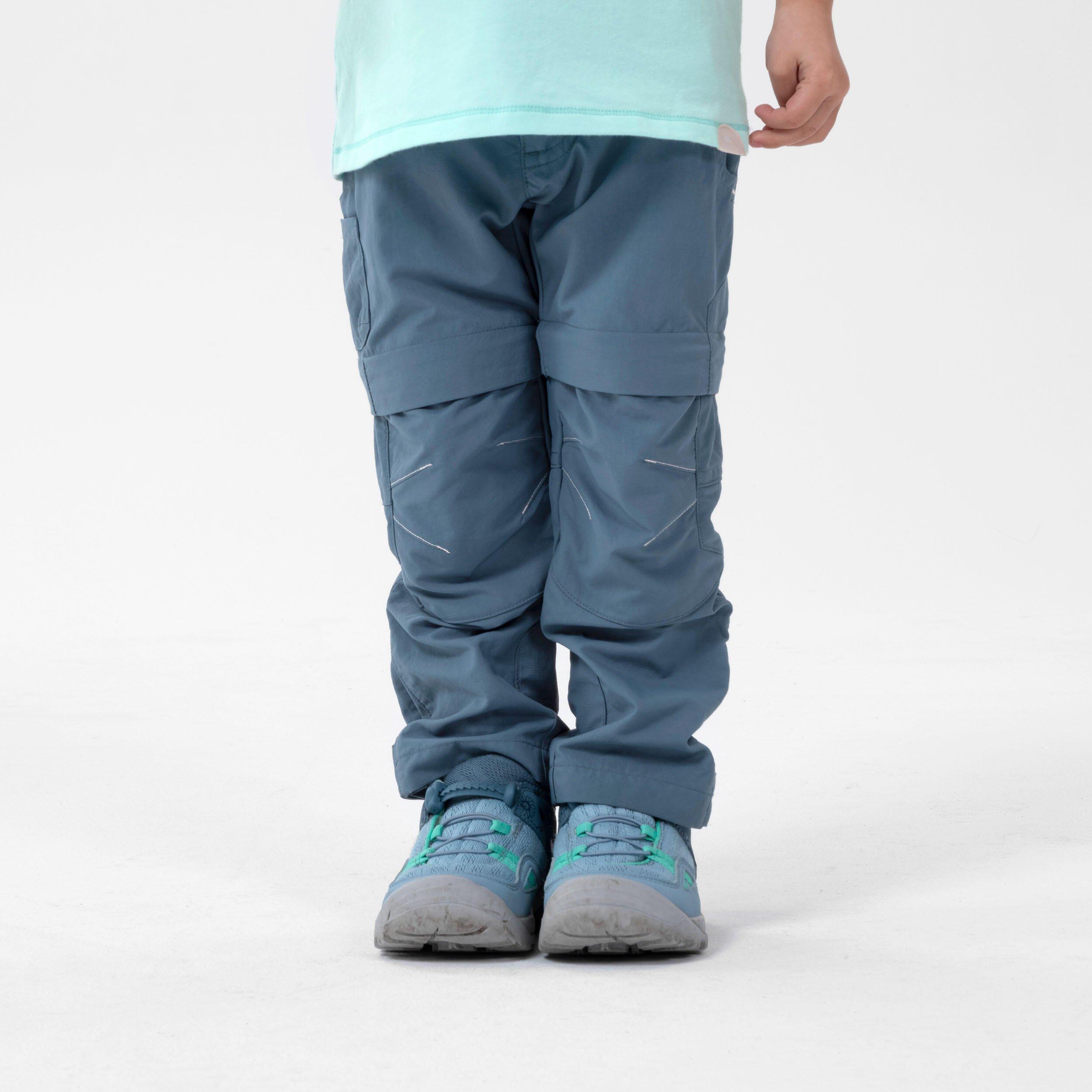Image of Zip-off-hose - Mh500 Kid Unisex Mittelblau 3-4A