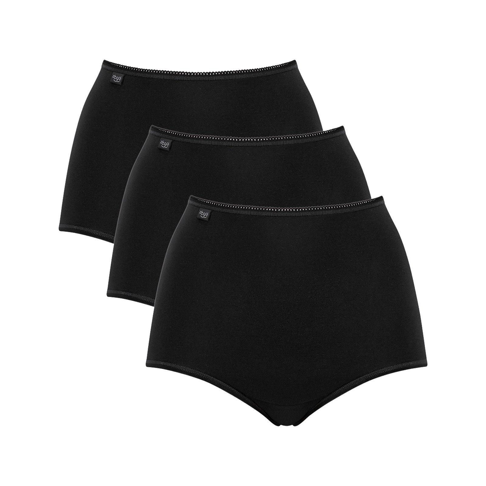 Image of Slip 3er Pack Unisex Schwarz 52