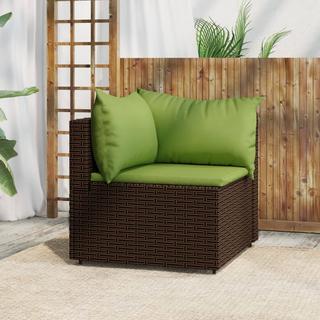 VidaXL Ecksofa poly-rattan  