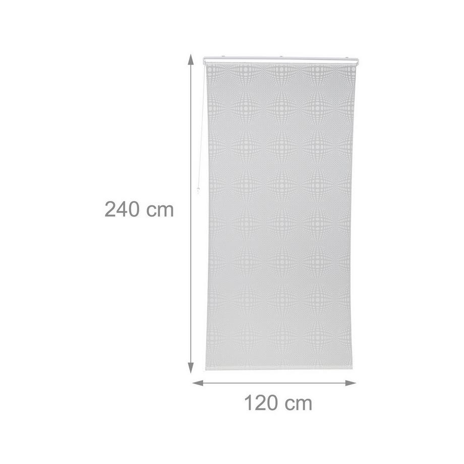 B2X Gemusterter Duschvorhang  