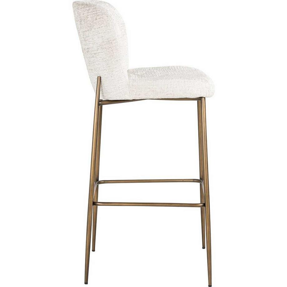 mutoni Chaise de bar Darby crème 105  