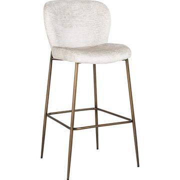 Chaise de bar Darby crème 105