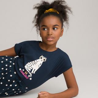 La Redoute Collections  T-shirt motif jaguar pailleté 