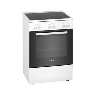 Bosch  Elektroherd 60 cm Weiß HKL050020C freistehender 