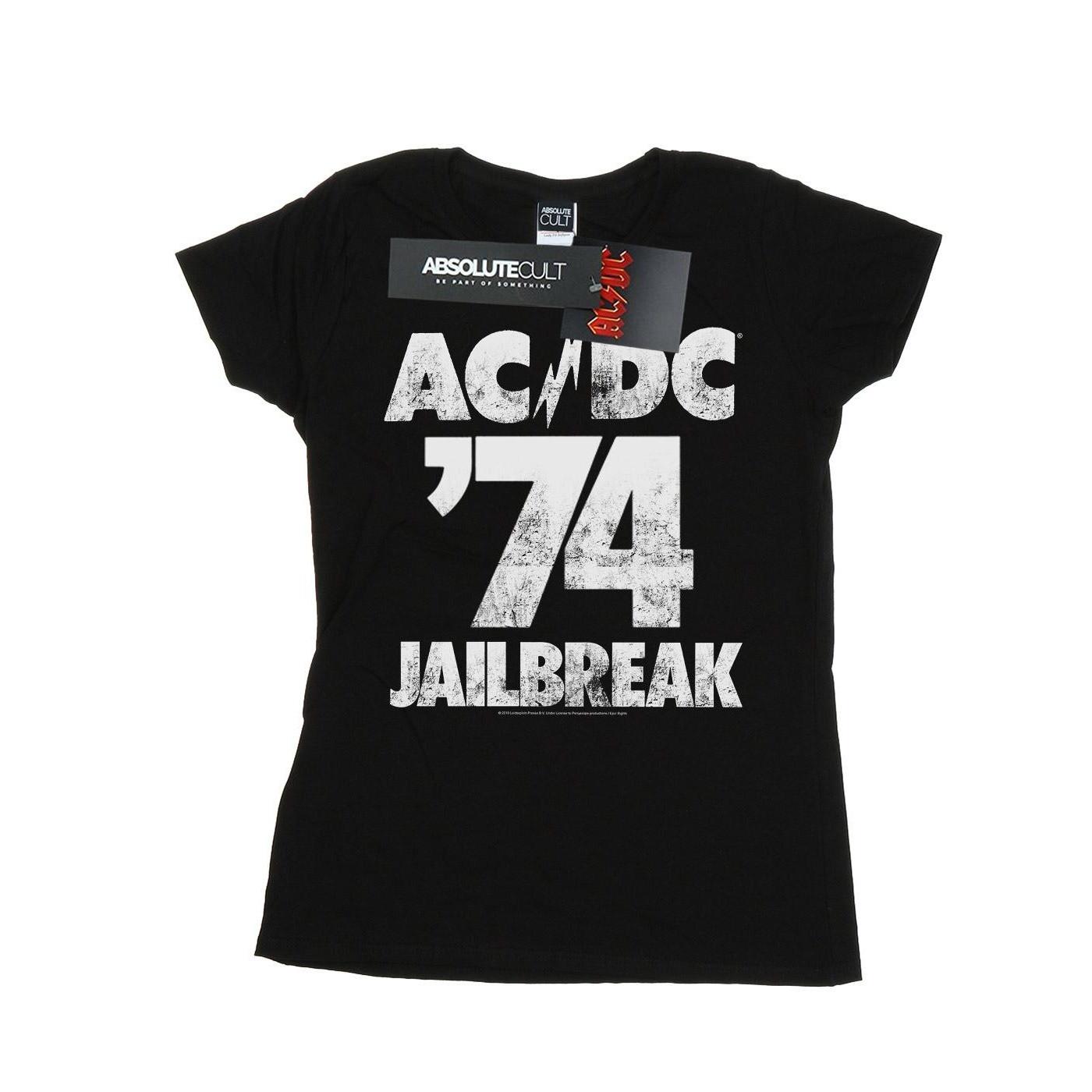 Image of Acdc Jailbreak 74 Tshirt Damen Schwarz L