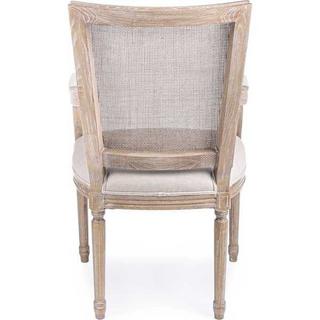 mutoni Chaise rembourrée avec accoudoirs Liliane Beige  