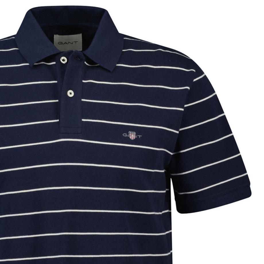 GANT Gestreiftes Regular Fit Poloshirt  
