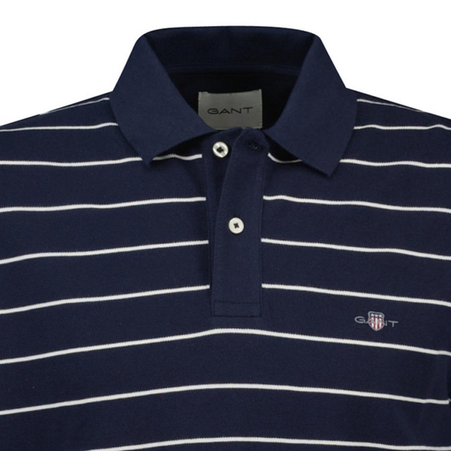 GANT Gestreiftes Regular Fit Poloshirt  