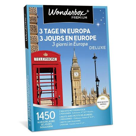 Wonderbox  3 giorni in Europa Deluxe 