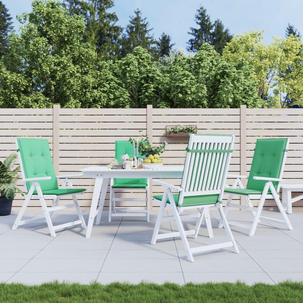 VidaXL Coussins de chaise de jardin 4 pcs 120x50x3 cm  