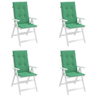 VidaXL Coussins de chaise de jardin 4 pcs 120x50x3 cm  