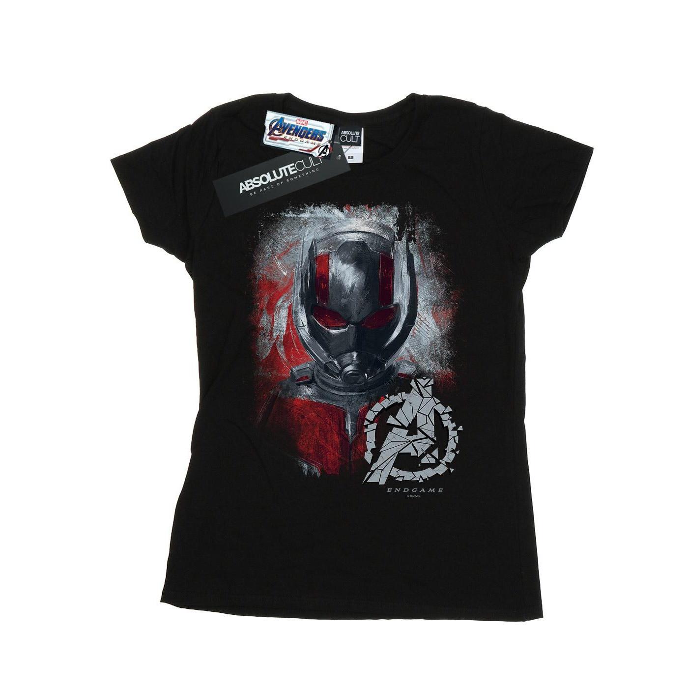 Image of Avengers Endgame Antman Brushed Tshirt Damen Schwarz L