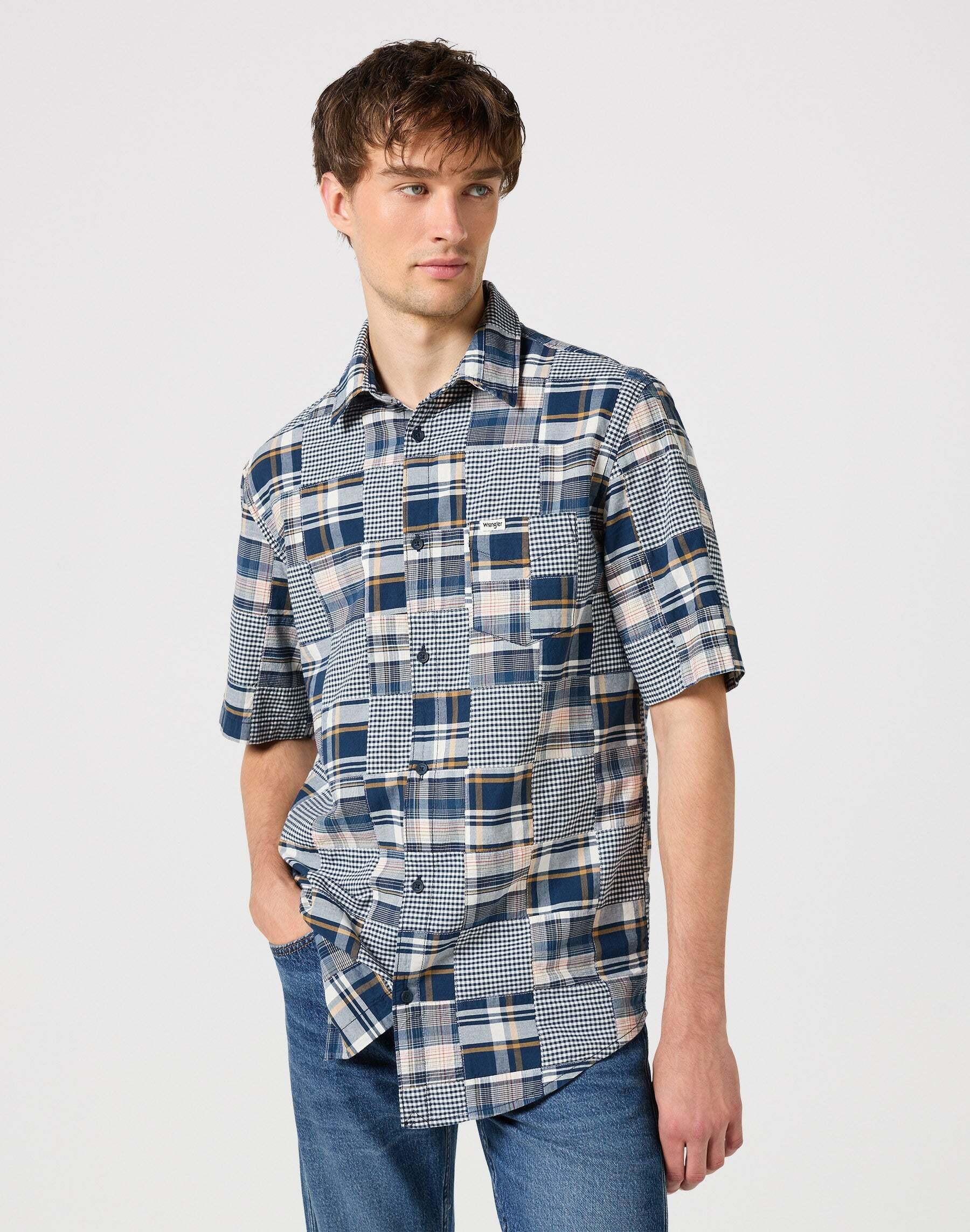 Image of Hemden One Pocket Shirt Unisex Marine XL