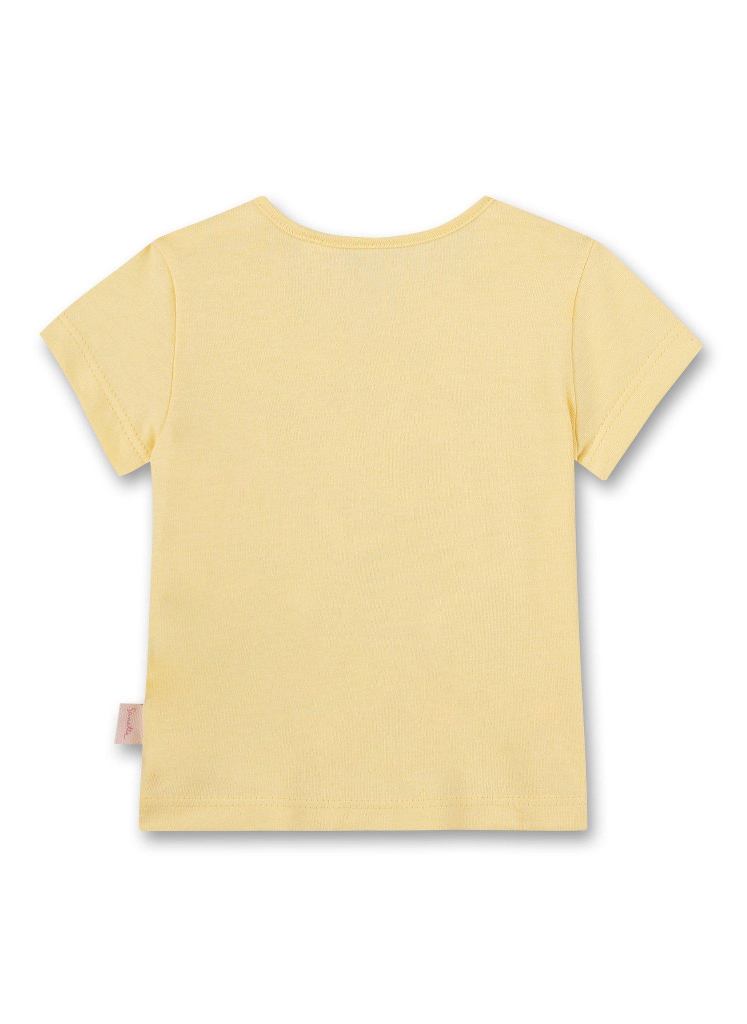 Sanetta Fiftyseven  Baby Mädchen T-Shirt Blume gelb 