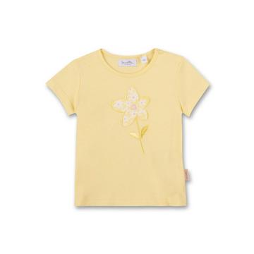 Baby Mädchen T-Shirt Blume gelb