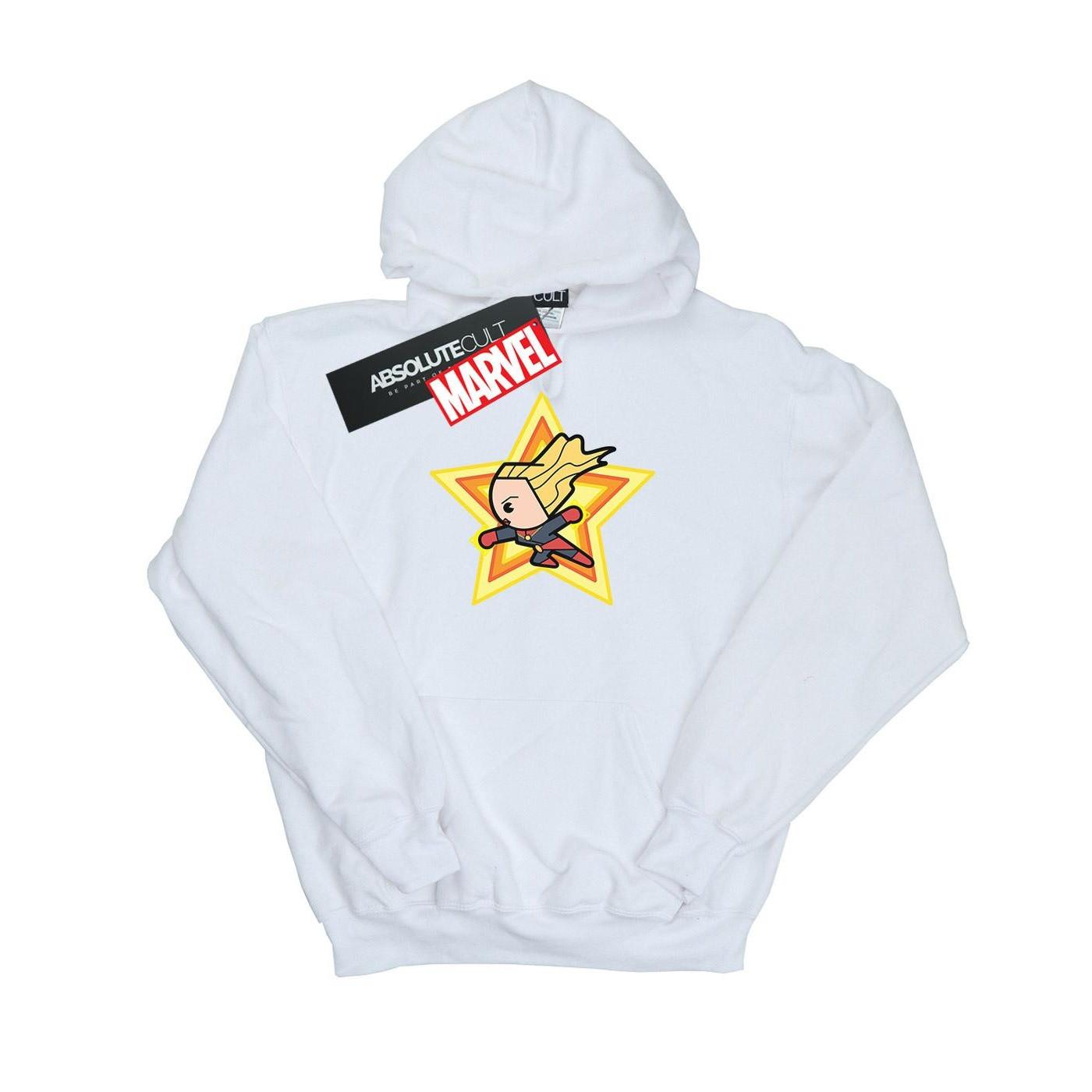 Image of Kawaii Captain Kapuzenpullover Jungen Weiss 140/146