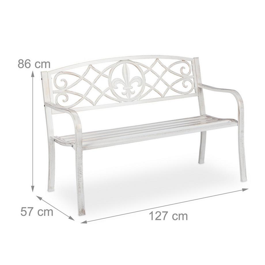 B2X Gartenbank aus Metall  