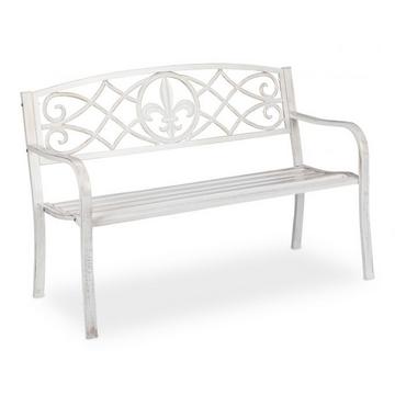 Banc de jardin en métal