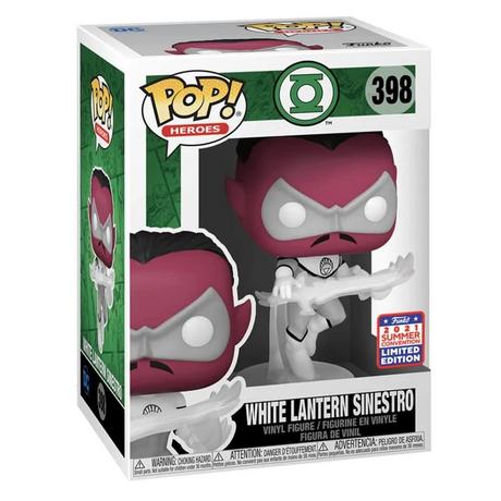 Funko  POP - DC Comics - Green Lantern - 398 - White Lantern Sinestro - Special Edition 