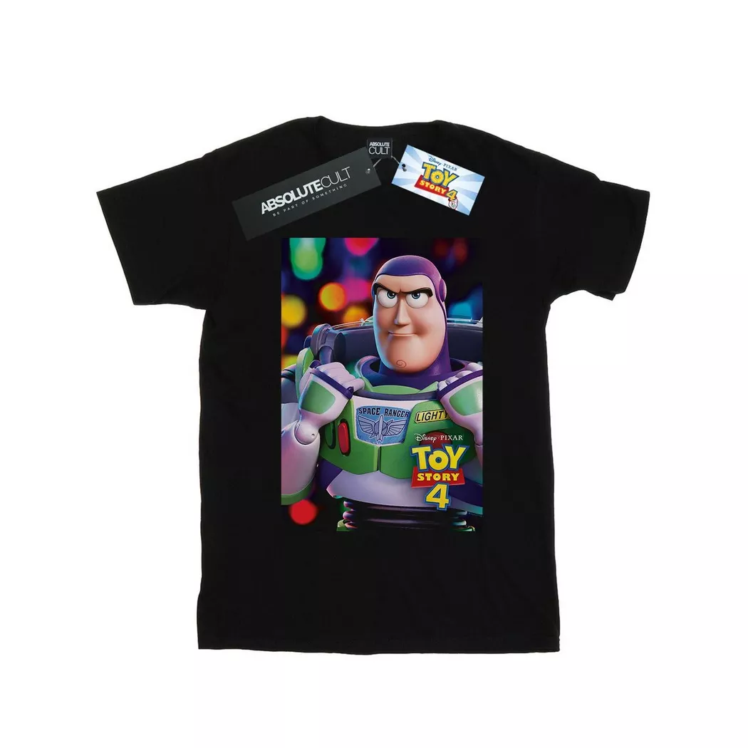 Disney - Toy Story 4 TShirt, für Damen, Schwarz, Größe XL