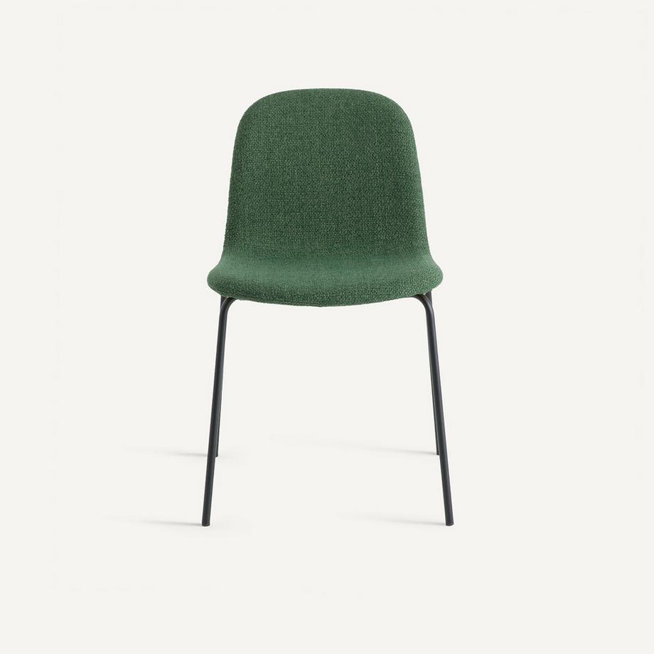 AM.PM Stuhl aus meliertem Natté-Stoff  