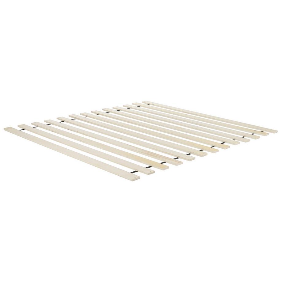 Beliani Lit à baldaquin en Bois d'hévéa  HERLIERE  