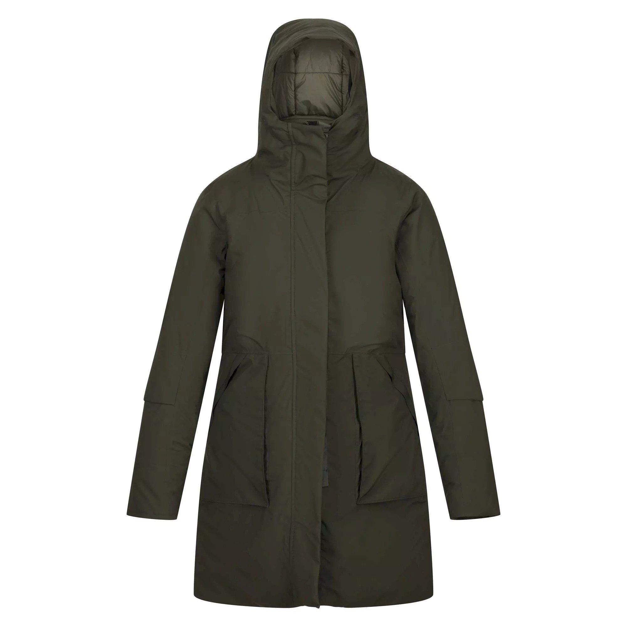 Image of Yewbank Ii Parka Wasserfest Damen Khaki 46