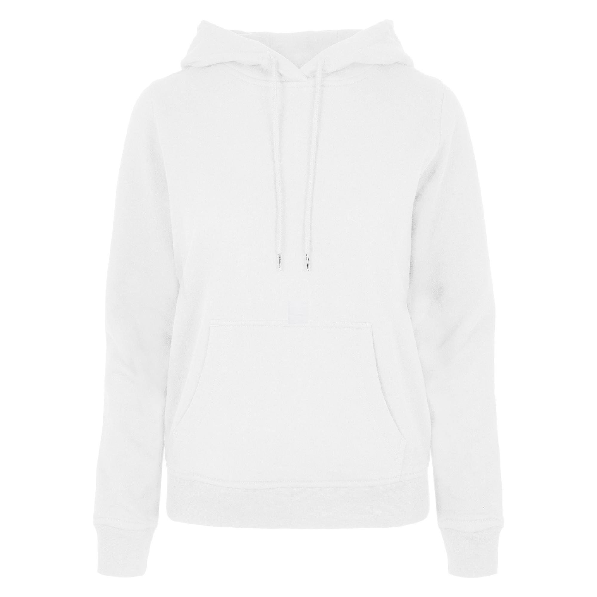 Image of Basic Kapuzenpullover Damen Weiss 3XL