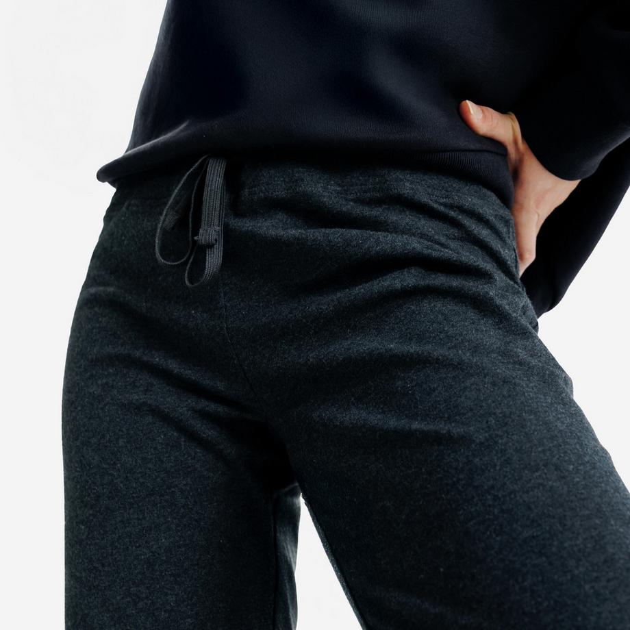 DECATHLON  Leggings  mit ausgestelltem Bein Baumwolle 