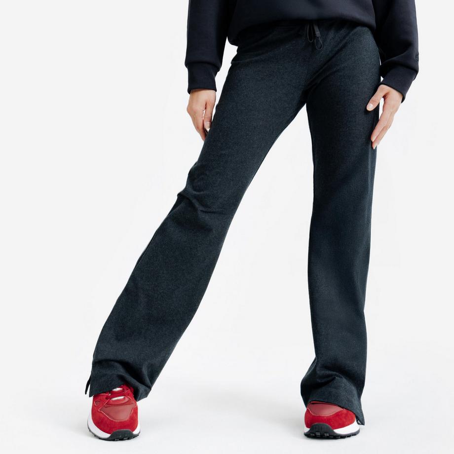 DECATHLON  Leggings  mit ausgestelltem Bein Baumwolle 