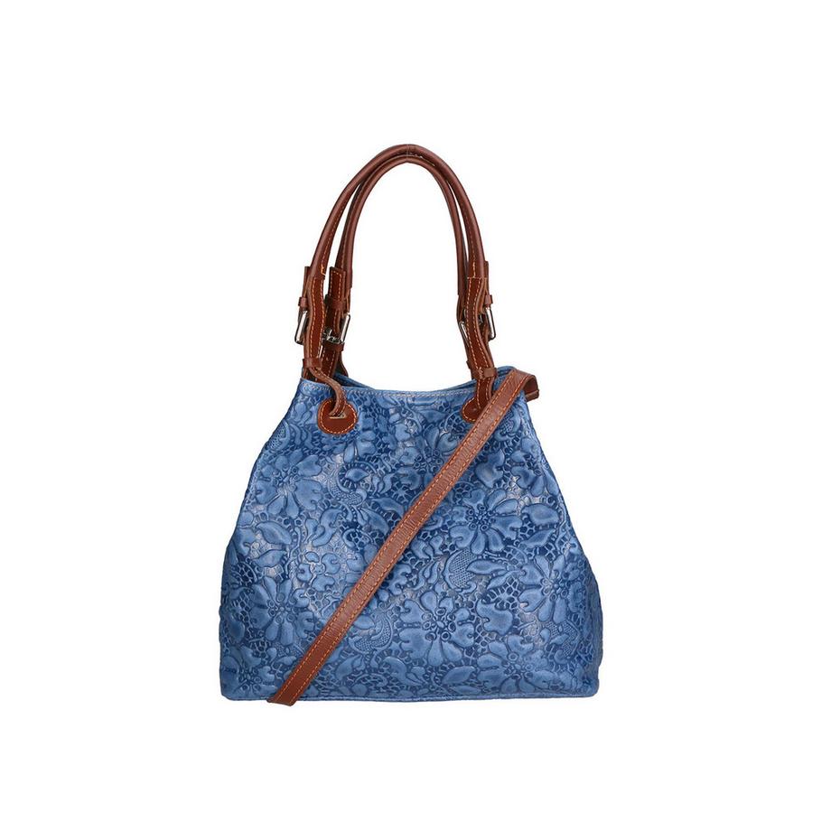 Gave Lux Geprägte Blumen Handtasche  