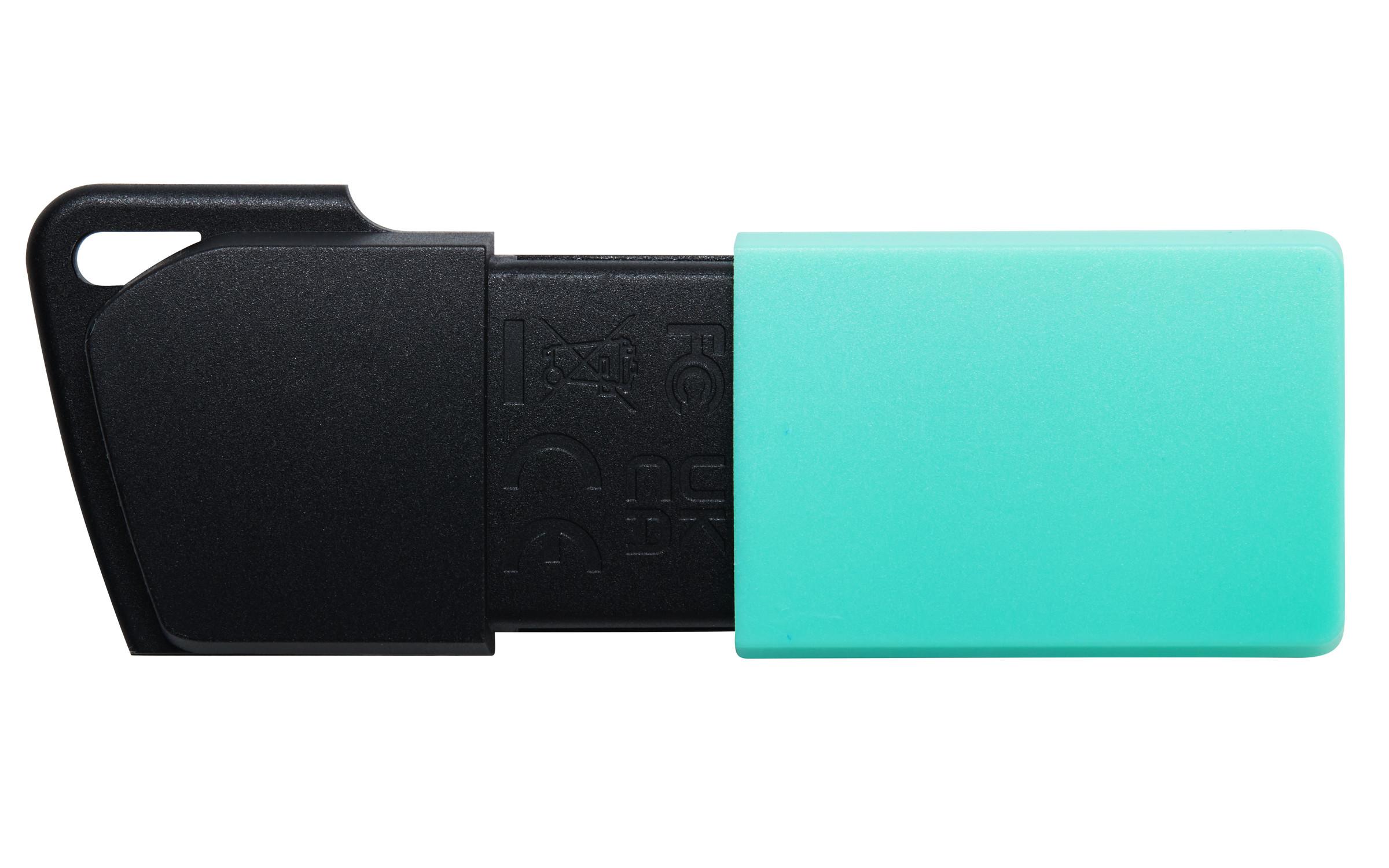 KINGSTON TECHNOLOGY  Kingston Technology DataTraveler 256GB USB3.2 Gen1 Exodia M (Noir + Turquoise) 