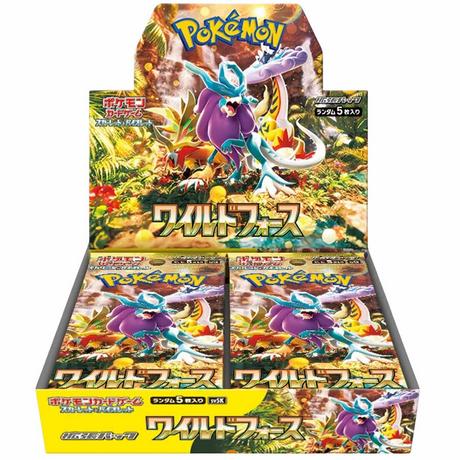 Pokémon  Scarlet & Violet Wild Force (sv5K) Booster Display - JPN 