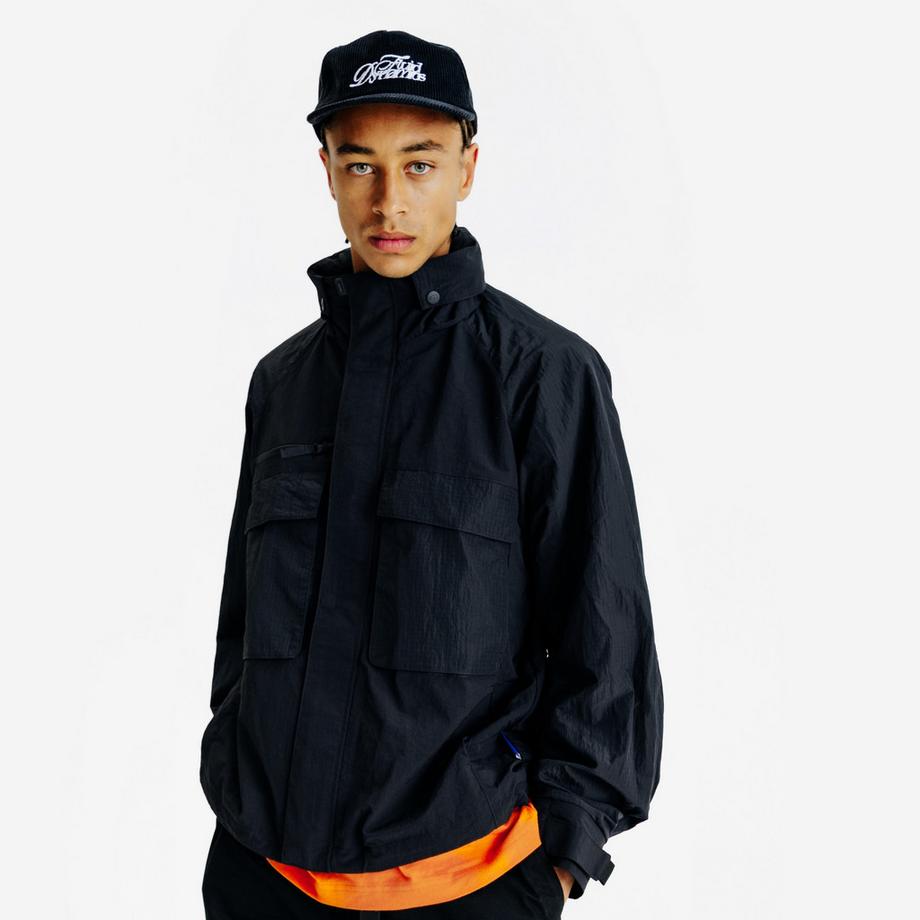 DECATHLON Cropped Polyamid Jacke  